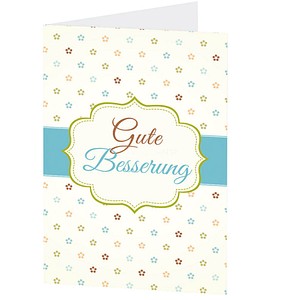 Image LUMA Genesungskarte Gute Besserung DIN B6