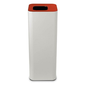 Image TKG Pure Mülleimer 60,0 l weiß, rot