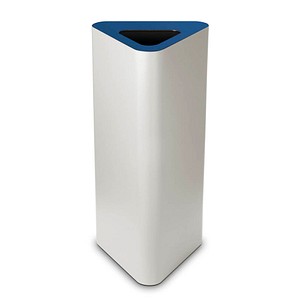 Image TKG Pure Mülleimer 60,0 l weiß, blau