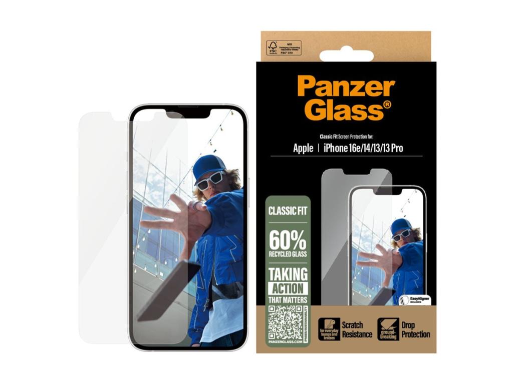 Image PANZERGLASS Screen Protector Classic Fit iPhone 16e