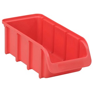 Image hünersdorff Sichtlagerkasten Größe 2/L 1,0 l rot