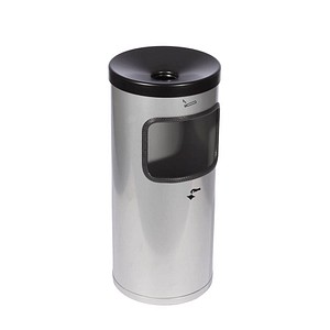 Image TKG Rondo Kombi Wandaschenbecher silber