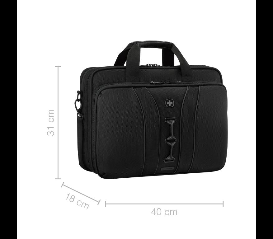 Image WENGER Legacy Black Series 16" Laptop-Tasche - schwarz