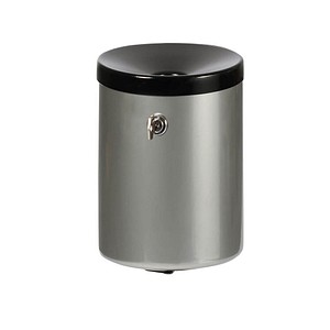 Image TKG Rondo Maxi Wandaschenbecher silber abschließbar