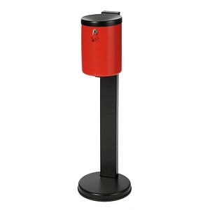 Image TKG Rondo Maxi Standaschenbecher rot abschließbar