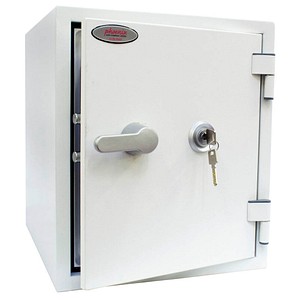 Image phoenix Tresor Titan FS1282K  mit Feuerschutz weiß 35,0 x 43,0 x 41,0 cm