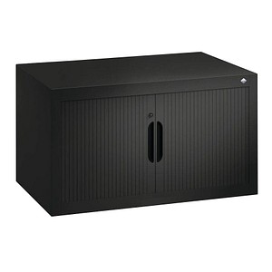 Image CP Omnispace Aufsatz-Rollladenschrank schwarzgrau keine Fachböden 80,0 x 42,0 x 45,0 cm