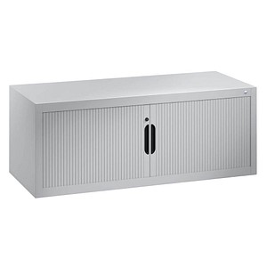 Image CP Omnispace Aufsatz-Rollladenschrank silber keine Fachböden 120,0 x 42,0 x 45,0 cm