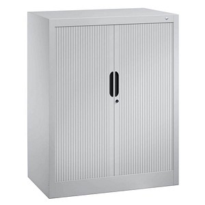 Image CP Omnispace Rollladenschrank silber 2 Fachböden 80,0 x 42,0 x 103,0 cm