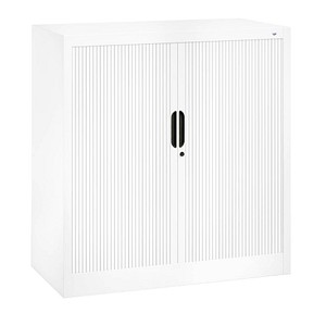 Image CP Omnispace Rollladenschrank verkehrsweiß 2 Fachböden 100,0 x 42,0 x 103,0 cm