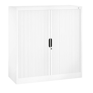 Image CP Omnispace Rollladenschrank verkehrsweiß 2 Fachböden 120,0 x 42,0 x 123,0 cm