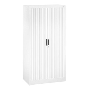 Image CP Omnispace Rollladenschrank verkehrsweiß 3 Fachböden 80,0 x 42,0 x 166,0 cm