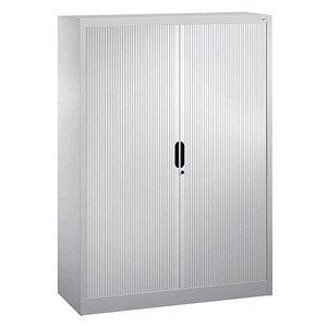 Image CP Omnispace Rollladenschrank silber 3 Fachböden 120,0 x 42,0 x 166,0 cm