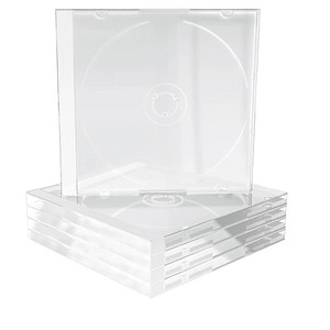 Image 5 MediaRange 1er CD-/DVD-Hüllen Jewel Cases transparent