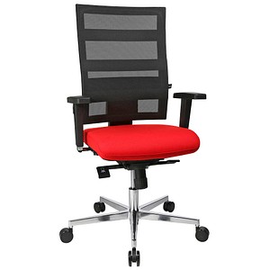 Image Topstar Bürostuhl Sitness X-Pander Plus, SI959WGT310 rot, alu Stoff