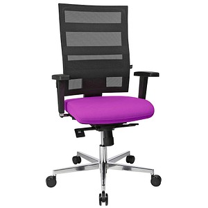 Image Topstar Bürostuhl Sitness X-Pander Plus, SI959WGT330 violett, alu Stoff