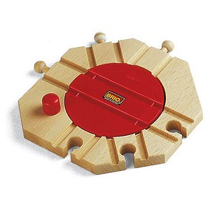Image BRIO® Mechanische Drehscheibe 33361 Spielzeugeisenbahnen-Zubehör