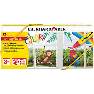 Image 12 EBERHARD FABER COLORI Wachsmalkreiden farbsortiert