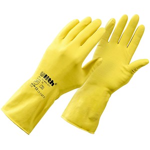 Image Ulith unisex Gummihandschuhe gelb Größe XL 1 Paar