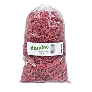 Image dundee Gummiringe rot, Ø 5,0 cm, 500,0 g