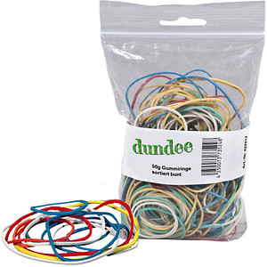 Image dundee Gummiringe farbsortiert 50,0 g