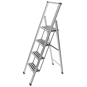 Image WENKO Klapptritt alu 4 Stufen, H: 144,0 cm