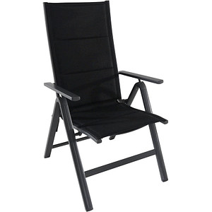 Image greemotion Klappstuhl mit Armlehnen greemotion Grenada anthrazit, 1 St.