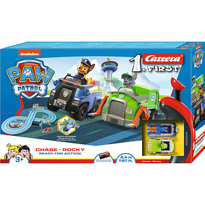 Image Carrera® First PAW PATROL - Ready for Action Autorennbahn