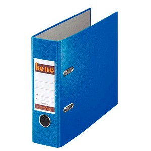 Image bene A5 Ordner blau Kunststoff 7,5 cm DIN A5 quer