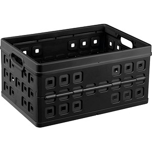 Image helit the flap-line Klappbox 46,0 l schwarz 38,0 x 54,0 x 26,5 cm