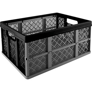 Image helit the flap-line Klappbox 32,0 l anthrazit/schwarz 35,0 x 47,5 x 22,7 cm