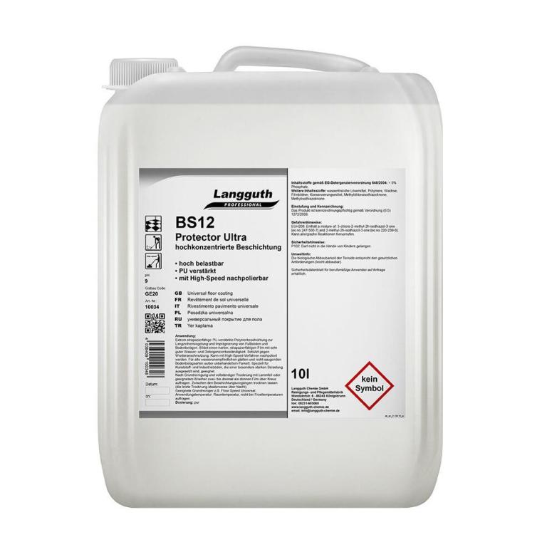Image BS12 Protector Ultra PU verstärkte Beschichtung | 10 Liter Polymerhaltige Hochkonzentrierte PU Selbstglanz-Dispersion