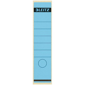 Image LEITZ Ordnerrücken-Etikett, 61 x 285 mm, lang, breit, blau passend für LEITZ St