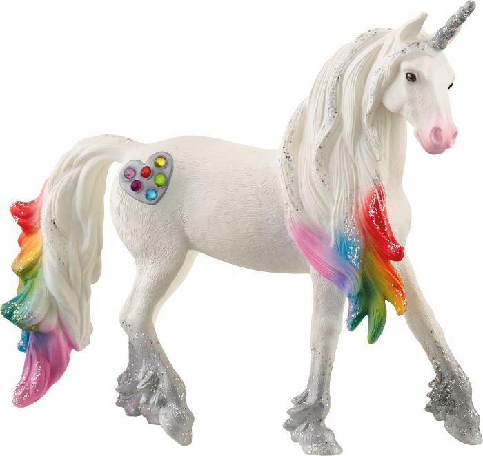 Image Schleich® Bayala 70725 Regenbogeneinhorn, Hengst Spielfigur