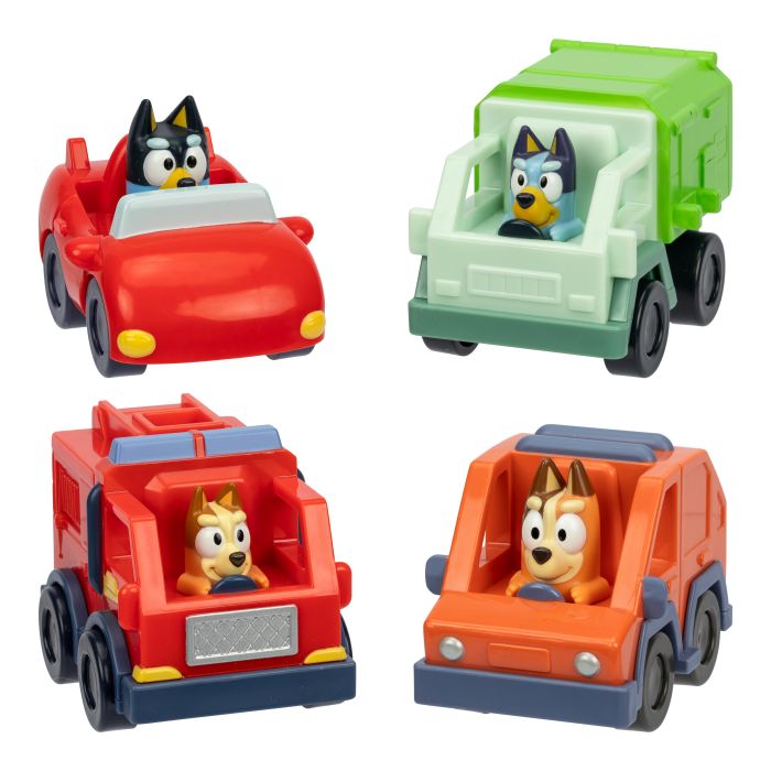 Image BLUEY Mini Racers im TK-Display