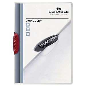 Image 25 DURABLE Klemmhefter SWINGCLIP  rot