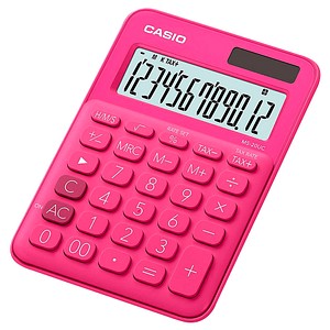 Image CASIO MS-20UC Tischrechner pink
