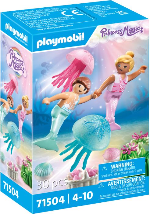 Image Meerjungfrauen-Kinder mit Quallen