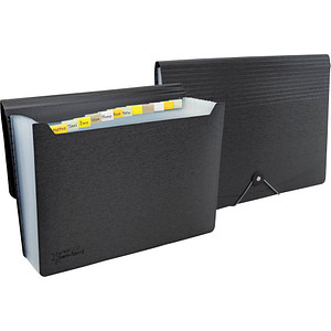Image RAPESCO Fächermappe, DIN A4, 13 Fächer, schwarz