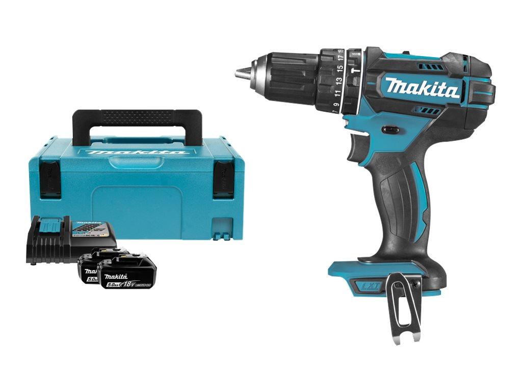 Image MAKITA DHP482RTJ 18V 2x Akku Akku-Schlagbohrschrauber