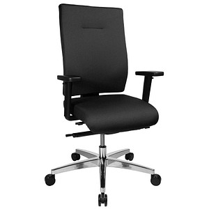 Image Topstar Bürostuhl Sitness 70, PS79BH W50 schwarz, alu Stoff