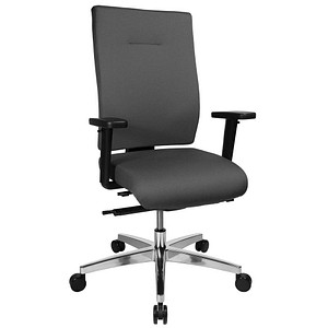 Image Topstar Bürostuhl Sitness 70, PS79BH W52 anthrazit, alu Stoff