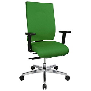 Image Topstar Bürostuhl Sitness 70, PS79BH W55 grün, alu Stoff