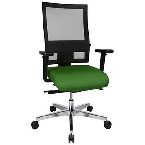 Image Topstar Bürostuhl Sitness 60, PS69BH W55 grün, schwarz, alu Stoff