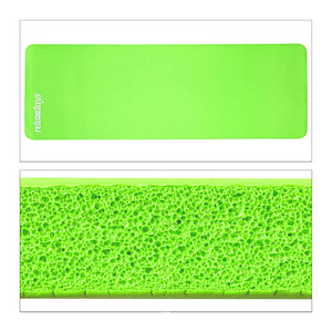 Image relaxdays Yogamatte grün 60,0 x 180,0 x 1,0 cm