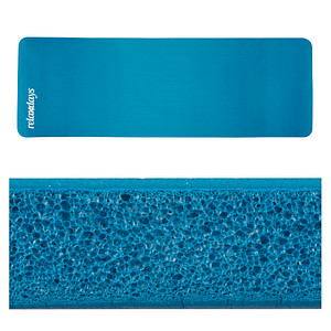 Image relaxdays Yogamatte blau 60,0 x 180,0 x 1,0 cm