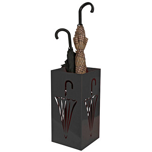 Image SZ Metall Schirmständer Umbrella 32665 schwarz Stahl