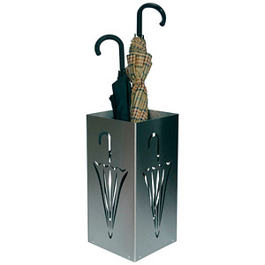 Image SZ Metall Schirmständer Umbrella 32668-MT silber Edelstahl