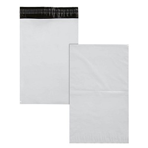 Image docuCARE® Folienversandtaschen classic light DIN C4 ohne Fenster weiß 100 St.