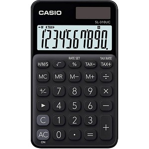 Image CASIO SL-310UC Taschenrechner schwarz